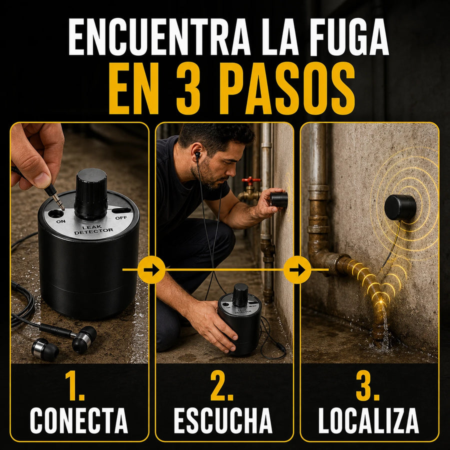 Detector de Fugas Ultrasonico