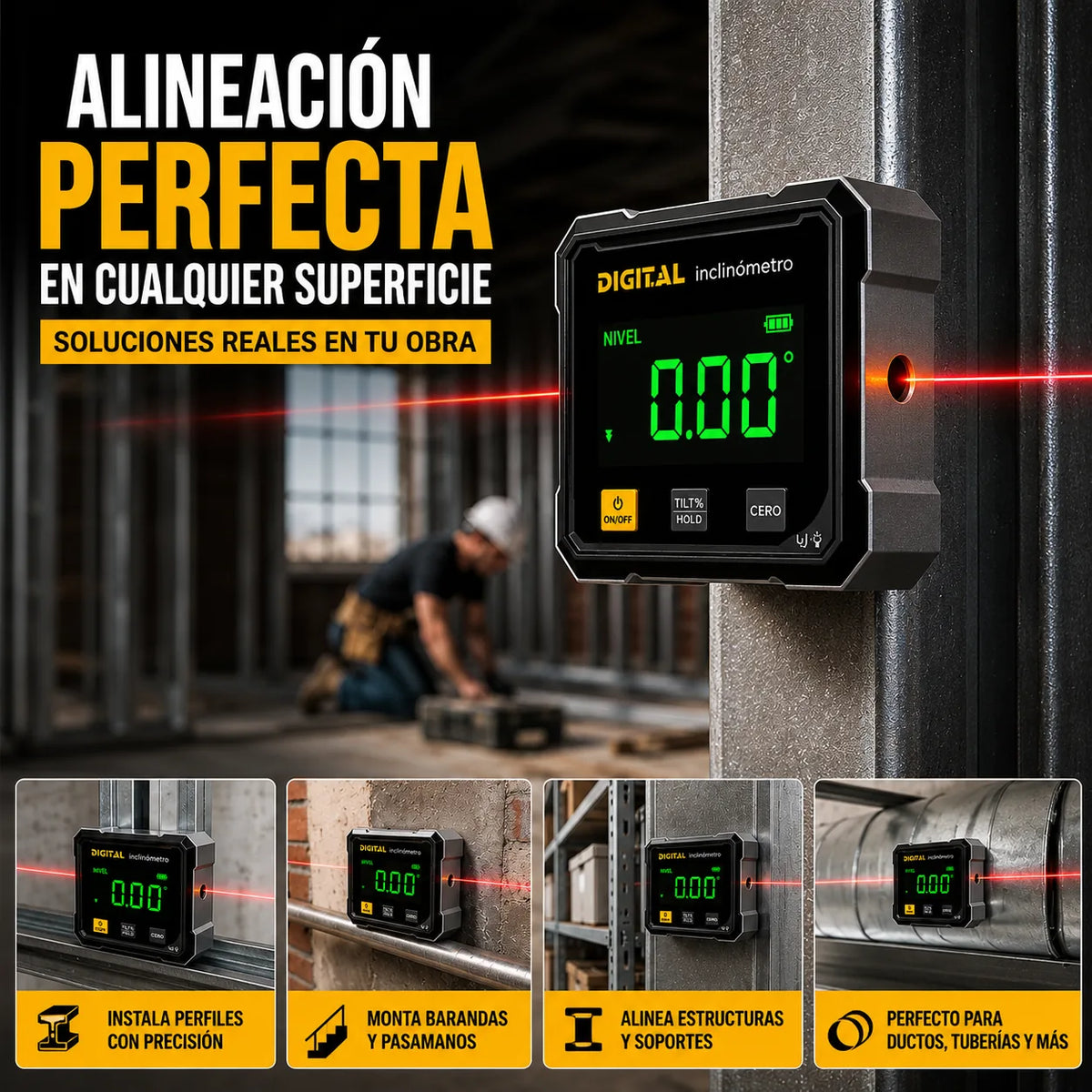 Inclinómetro Digital Pro